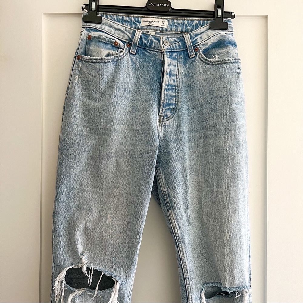A&F High Rise Dad Jean Short - Picture 14 of 16
